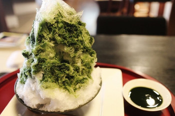 「おづKyoto -maison du sake-」料理 1258667 氷「松」　追加用の抹茶シロップと