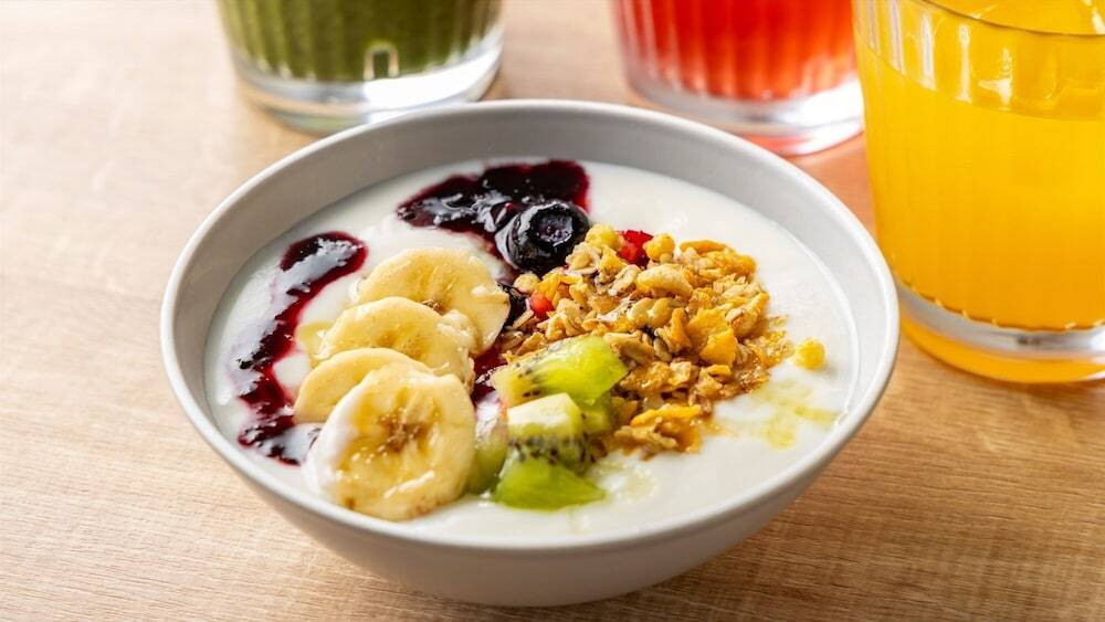 朝食ビュッフェ