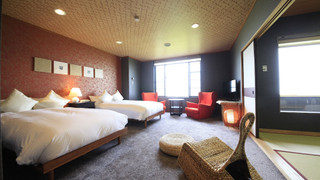 スーペリア ルーム ベッド (複数台) 専用バスルーム マウンテンビュー