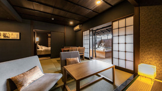 【1階2間-檜風呂-】温泉露天付ダブルルーム