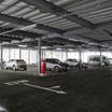 屋根付きの駐車場