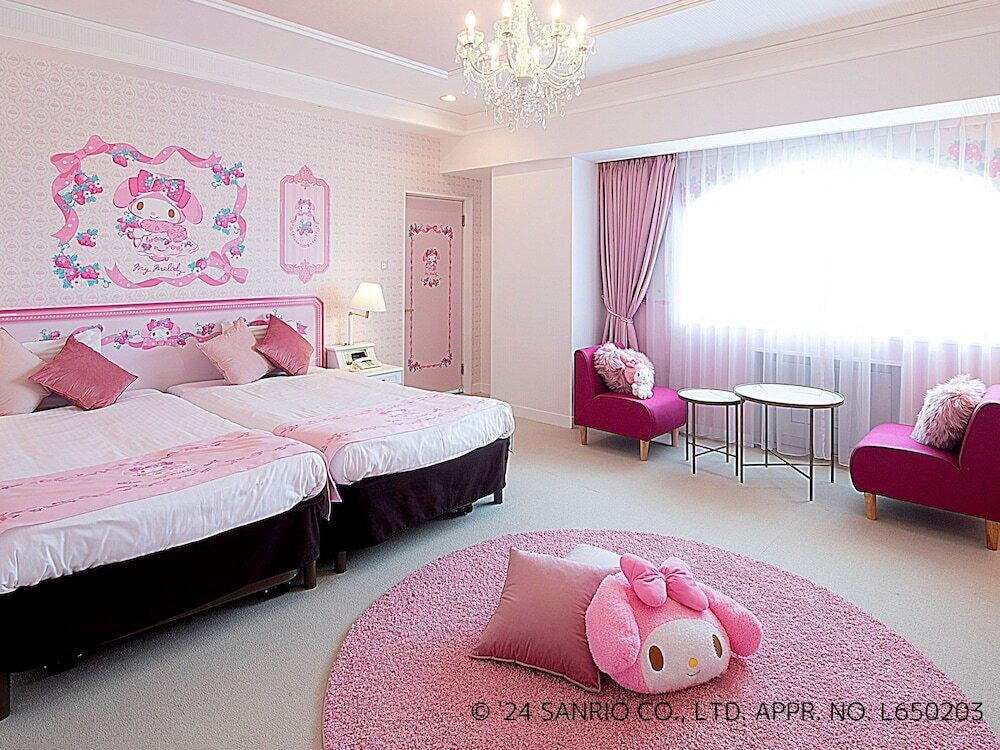 2024年新設！マイメロディとはぴだんぶいメンバーのお部屋がキュート3966065