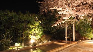 大浴場 露天風呂 夜の景観 / 6