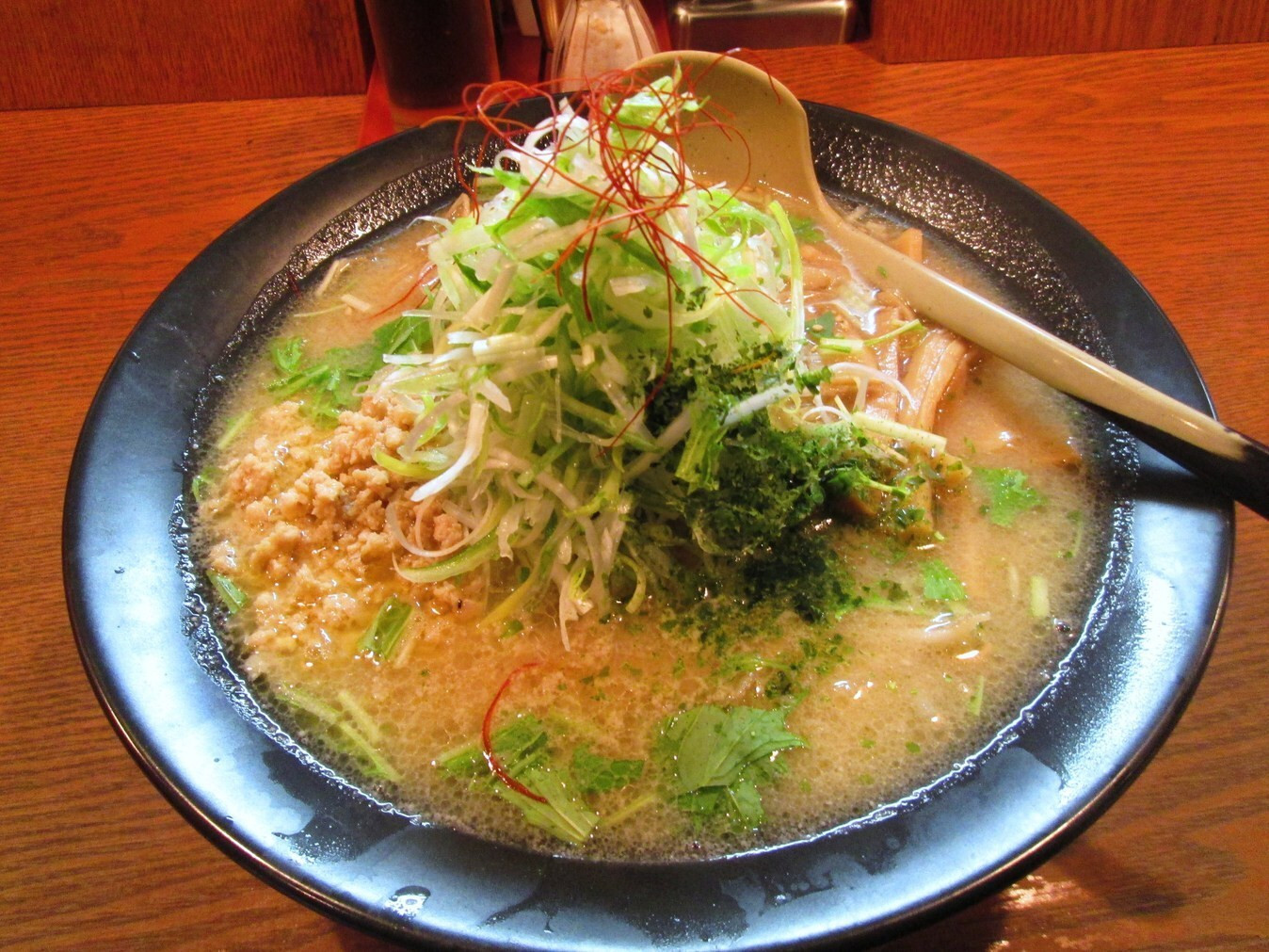 「麺屋 花蔵」料理 838625 鶏ごぼうラーメン　（味噌）