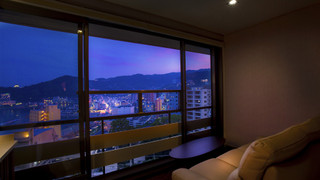 【和】海と夜景が一望の最上階 [デラックス] [ツインルーム] [禁煙] [夜景がきれい] [海が見える]