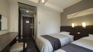 （禁煙）コージーツインルーム（15.7㎡）ベッド幅100㎝ ×2、素泊まり