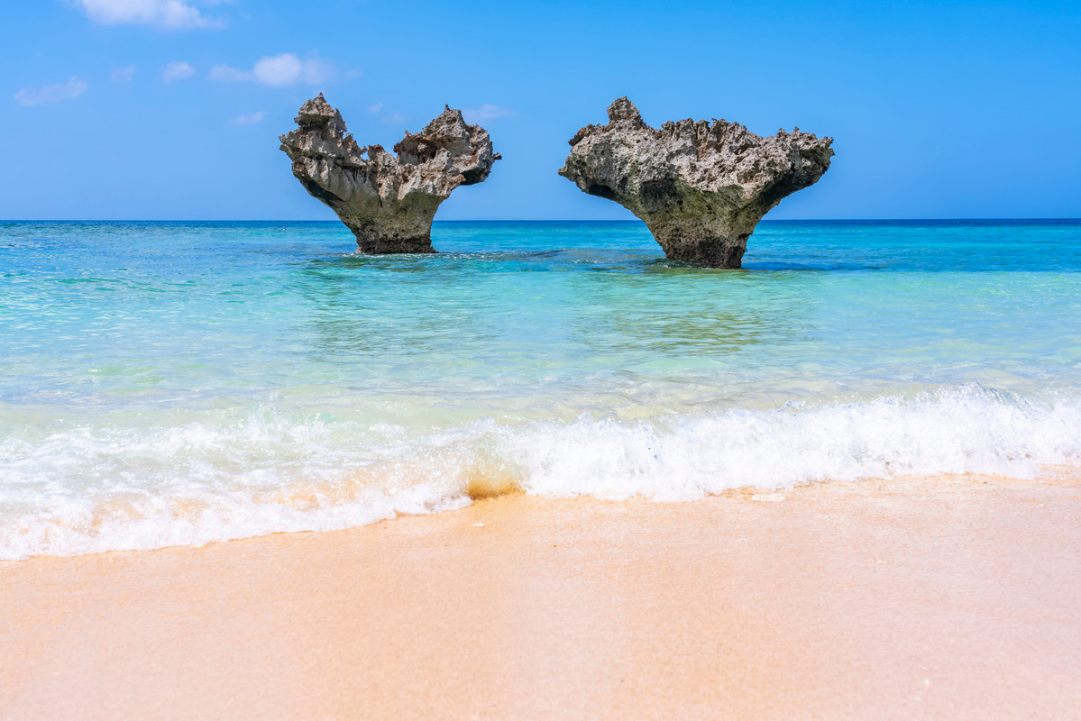 ティーヌ浜 ハートロック