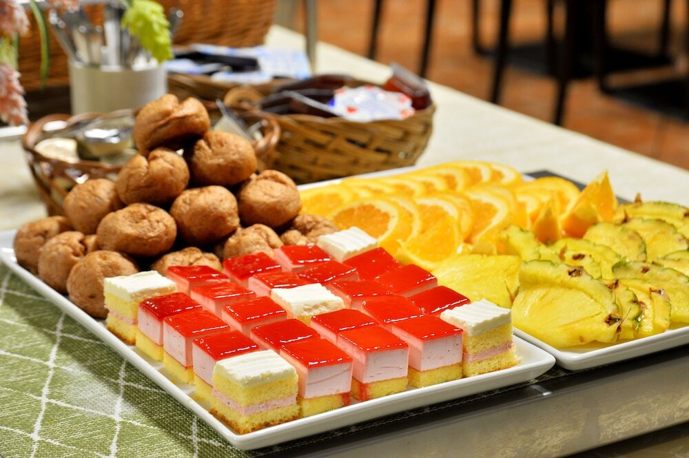 朝食ビュッフェ