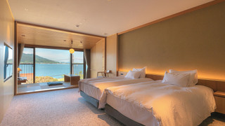 【新・海側和洋室】〈海側・禁煙客室・41㎡〉