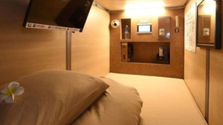 Capsule room Men only for 2 persons