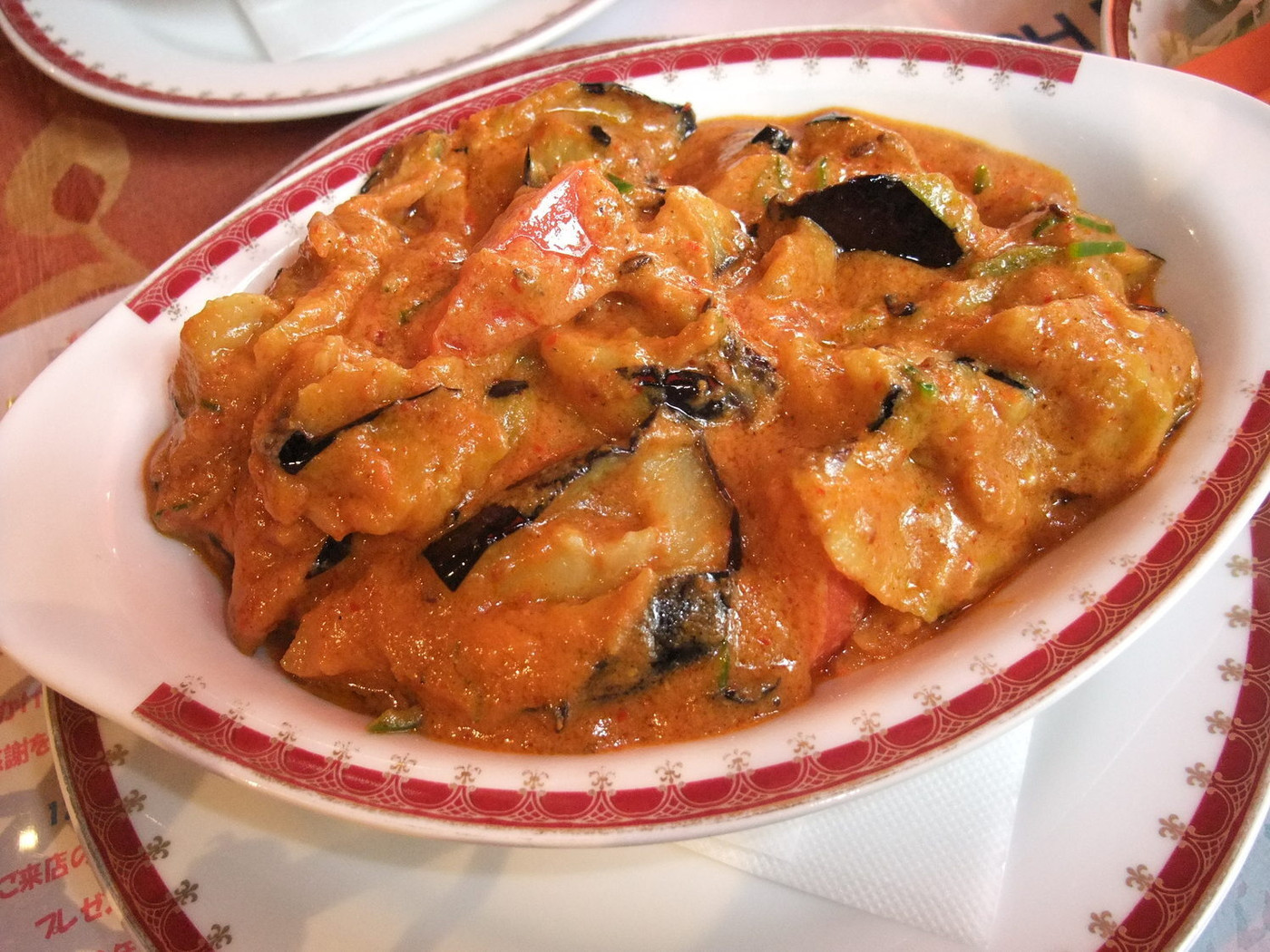 「サーガル」料理 633633 トマト&ナスビカレー