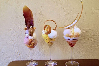 「ジェラート専門店 ＳＵＧＩＴＯＲＡ」 料理 71019218 パフェ三種