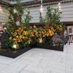 フロント前のお花の飾り