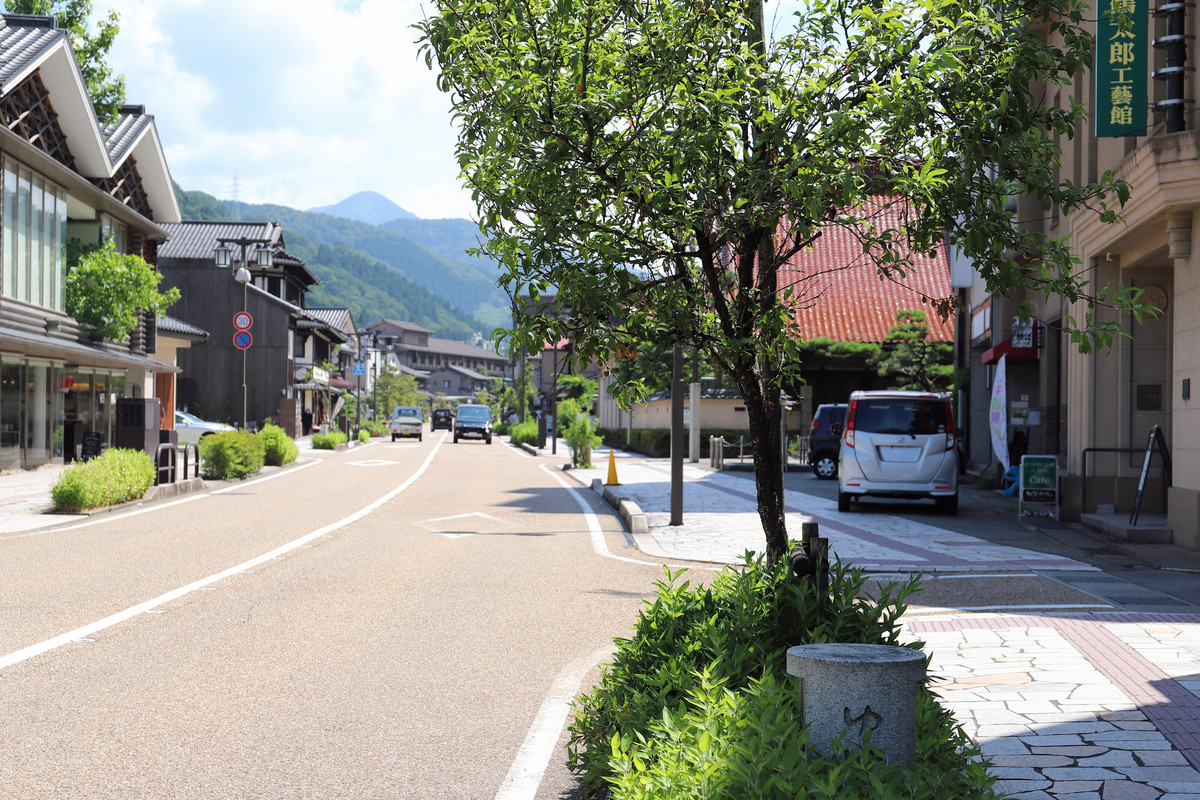 山中温泉 ゆげ街道