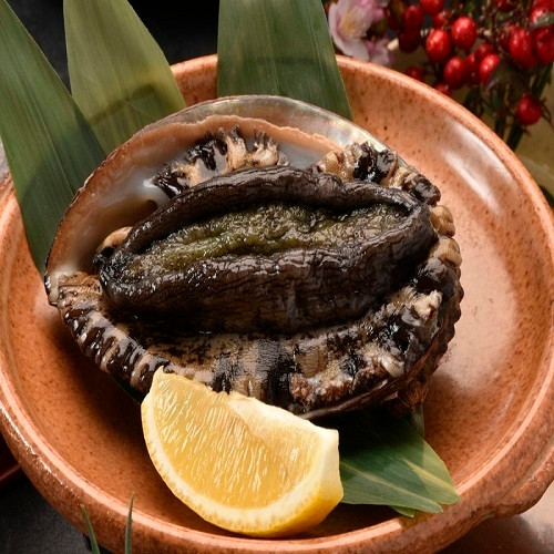 活きあわび