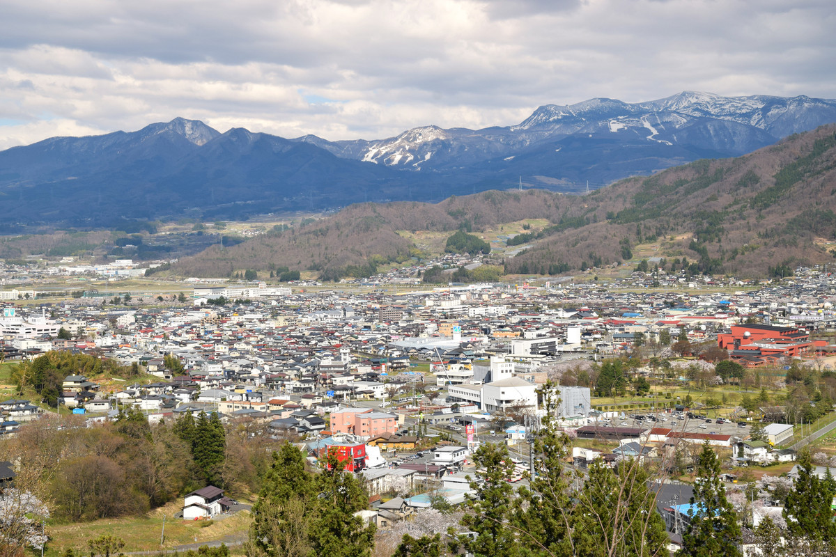 花咲山からの景色