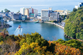 A view of Lake Hamana from the Lake Hamana Music Box Museum