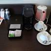 コーヒーマシンやお茶など