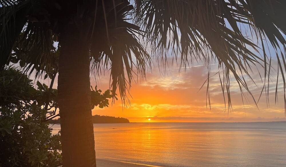 幸喜ビーチと夕陽 / 5