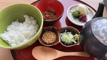 夕食_ぶりそぼろご飯 / 3