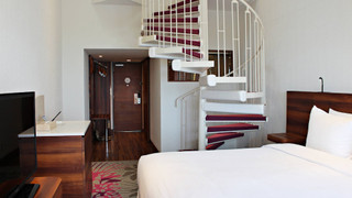 ロフト キングベッド 1 台 オーシャンビュー (オーシャンメゾネット, 高層階)