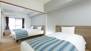 スタンダード トリプルルーム 禁煙 39平米 (清掃なし)