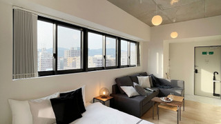 デラックス コンドミニアム 1 ベッドルーム 禁煙 シティビュー (bHotel Nekoyard 602)