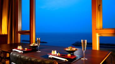 オーシャンビュー客室からの眺め一例 / 11