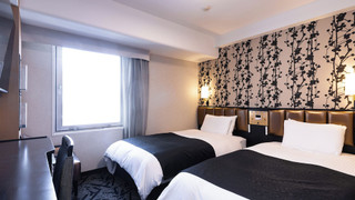 ツイン ルーム (喫煙, 14㎡, 100cm×195cmベッド2台)