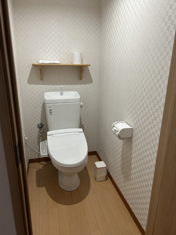 トイレも綺麗でした