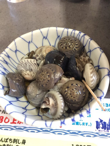 「焼蛤 浜茶屋 向島」料理 1155016 ながらみ    この量で¥1000は観光地価格？