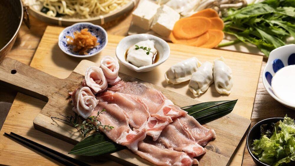 沖縄県産豚あぐーのしゃぶしゃぶ / 1