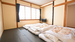 和室6畳 (2-3名用)(バストイレ共用,タオルなし,エアコンなし) 禁煙