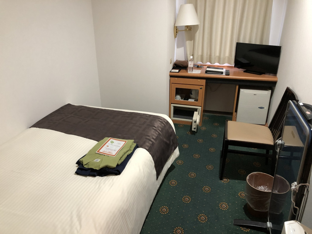宿泊した部屋