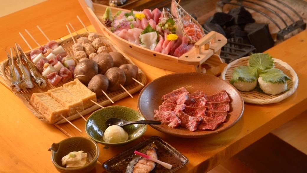 魚を食べて帰ろう
「囲炉裏茶屋」 / 1