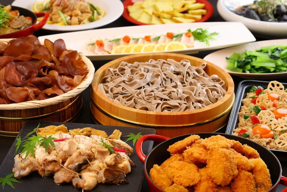 朝食ビュッフェ