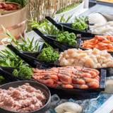 海鮮丼にテンションUP
朝食ビュッフェを堪能 / 2