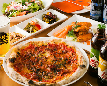 「トゥー・ドッグス・タップルーム」料理 1155710 2500円コース＋飲み放題2000円＝4500円