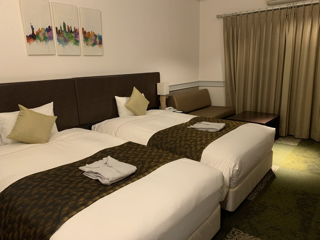 ツインの部屋です