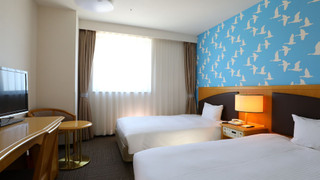 [禁煙]ツインルーム 21.0sqm - 23.0sqm 120cm幅ベッド2台 2名迄