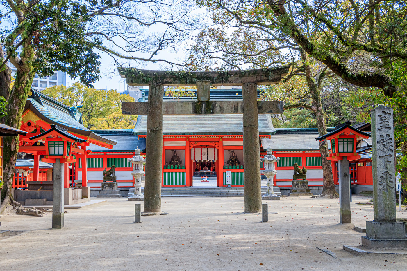 春の筑前國一之宮 住吉神社　福岡県博多区