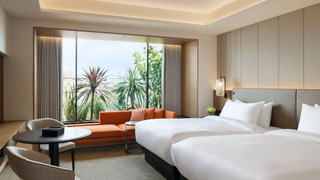 デラックス ルーム シングルベッド 2 台 禁煙 シティビュー