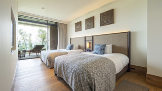 [プライベートプール] エグゼクティブ・スイートルーム２階 / ツインベッド