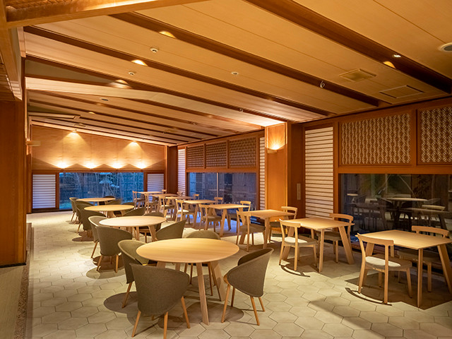 朝食会場 ラウンジ