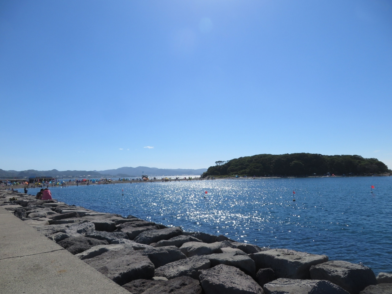 歩いて渡れる無人島「沖ノ島」3553200