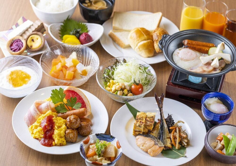 朝食ビュッフェ