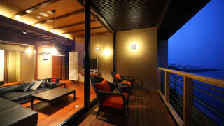 ラグジュアリースイートルーム 畳エリア 露天風呂付き (TYPE P)