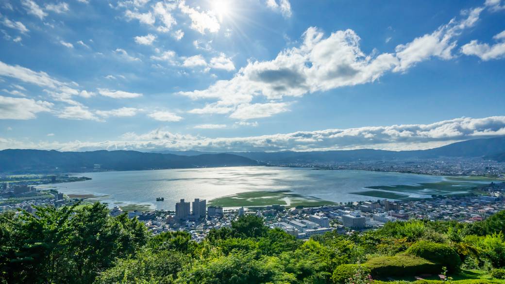 諏訪湖の風景 / 2