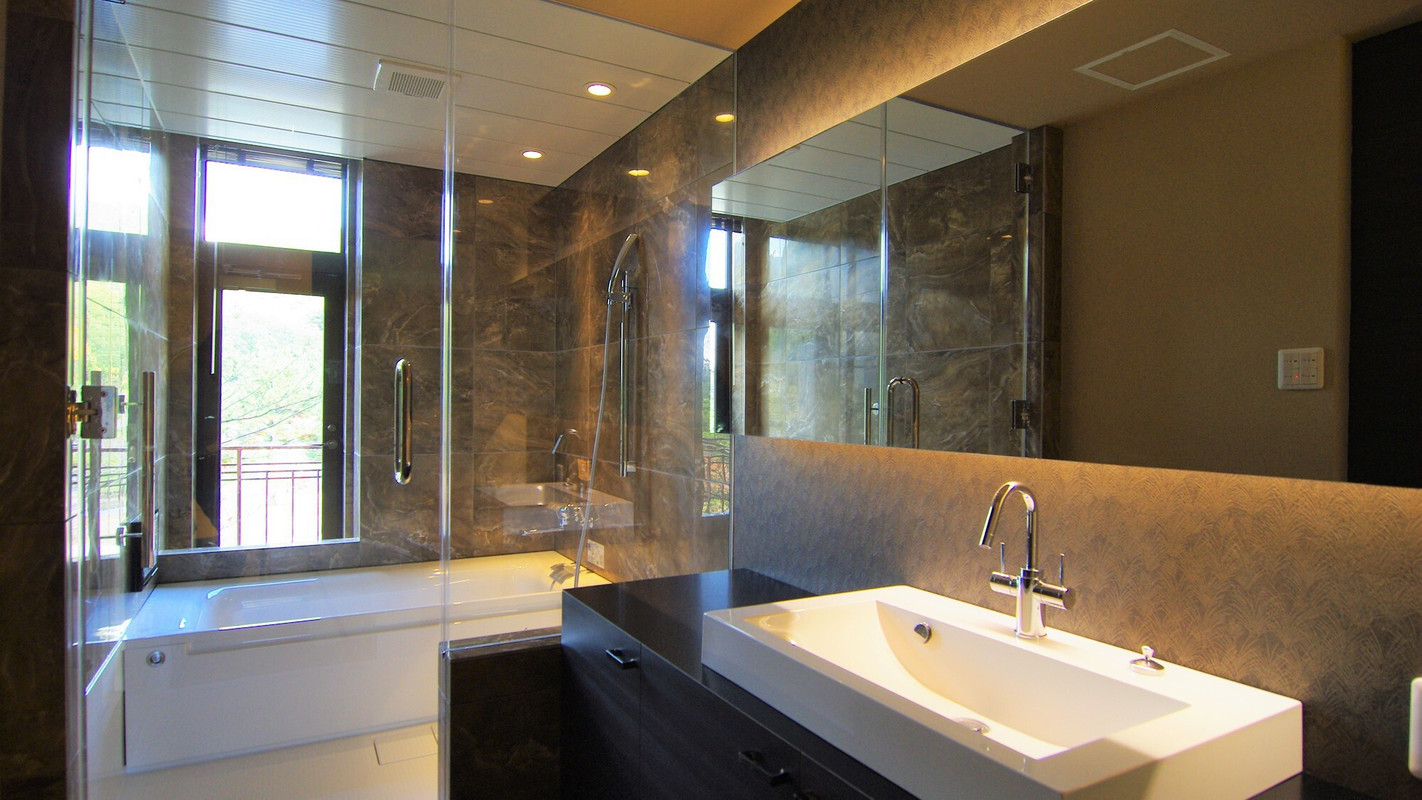 和風スーペリアツイン BOTANのバスルーム