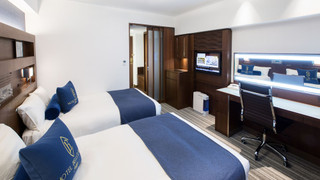 ツインルーム (セミダブルベッド2台) 禁煙